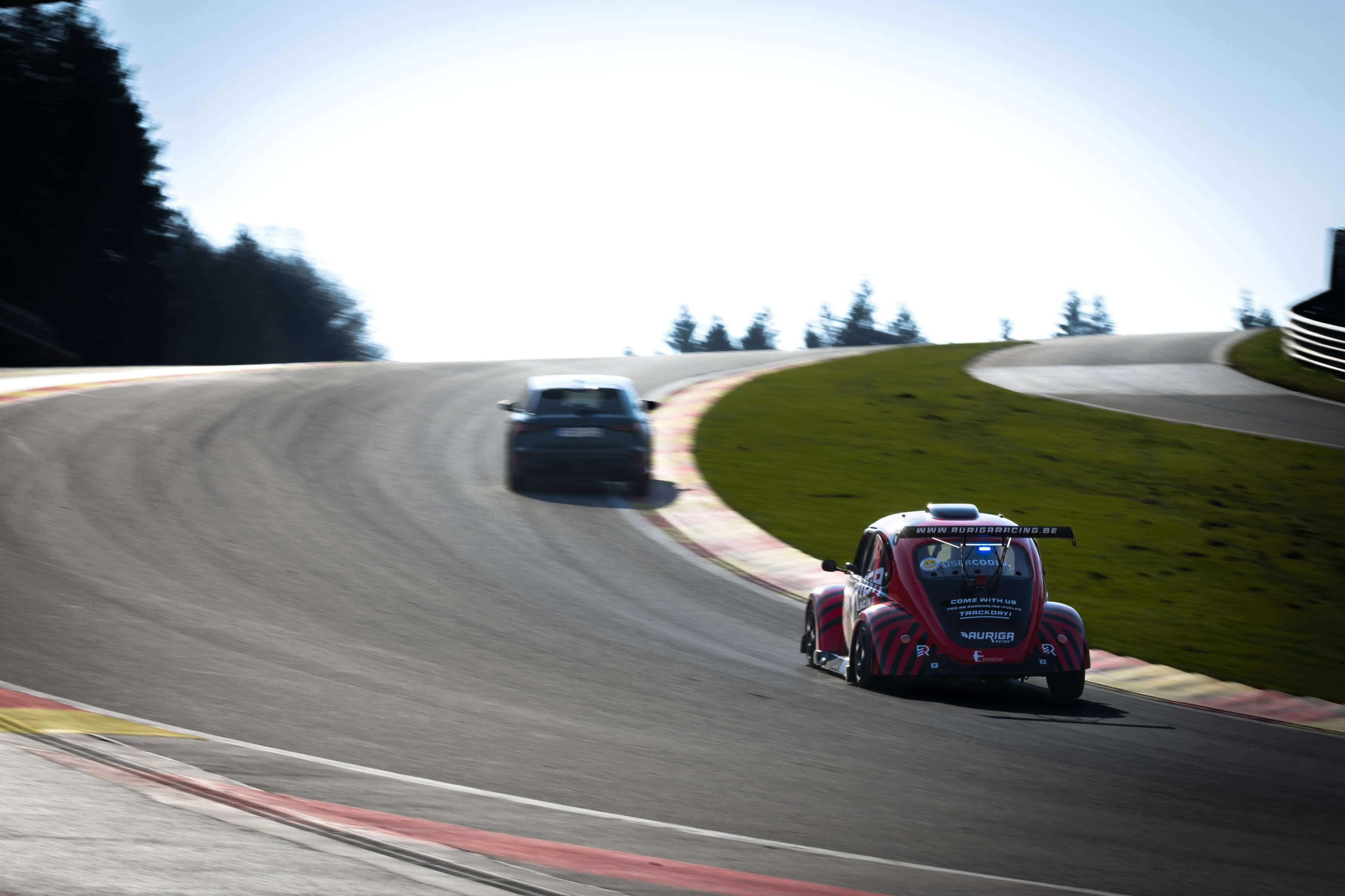 VW Fun Cup dans le Raidillon