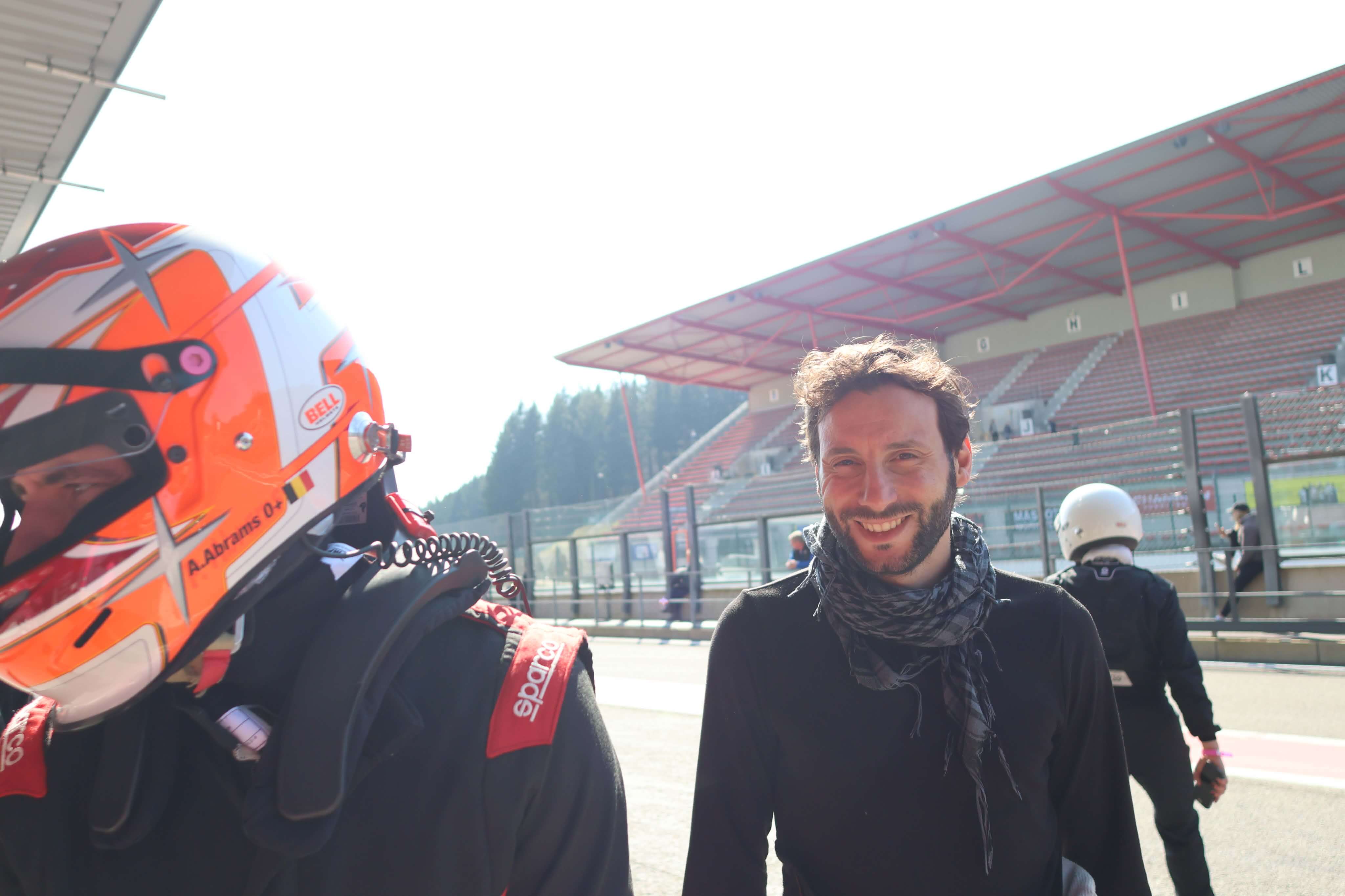 Portrait de Nicolas Cordisco pilote